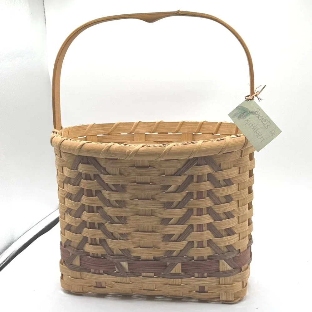Handmade woven wood